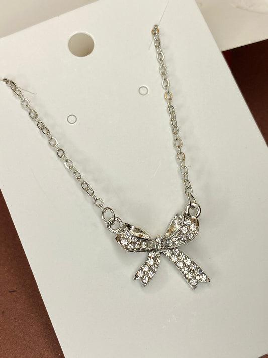 Bow Necklace